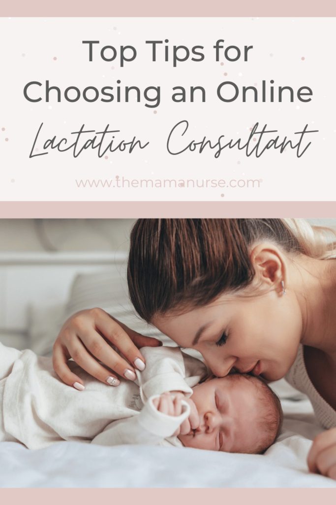 Top tips for choosing an online lactation consultant